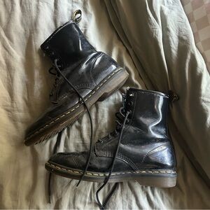 Dr. Martens Black Combat Boots